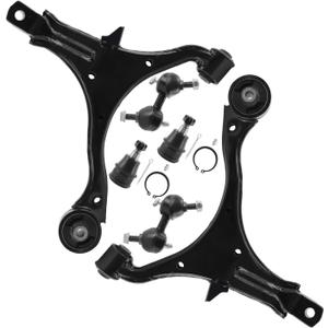 VibeUp Front Lower Control Arm w/Ball Joint for Honda CR-V L4 2.4L 2002-2006, Sway Bar + Tie Rods, 6pcs Suspension Kits K640399 K640400 K80223 K90454 K90455