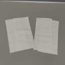 4 Small Pcs Organic Cotton Flannel for Castor Oil Pack Wrap. Castor Oil Packs Uesd for Neck, Knee, Elbow, Hands, Eyes, Arm, Belly Button & Thigh, Reusable & Washable Castor Oil Compress
