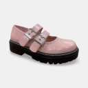 Soda Midi Platform Loafer, Pink, Size: 7.5