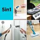 BLACK+DECKER Steam Mop and Portable Steamer, 5-in-1, Corded (HSMC1321)