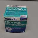 Topricin Foot Pain Relief Cream - Natural and Odor-Free Moisturizing Cream, 4 ounce - Jar (4 Fl Oz (Pack of 1))