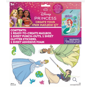 Disney Princess Create Your Own Mailbox Kit
