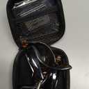 olding Reading Glasses for Women Men, Portable Blue Light Blocking Glasses Readers with Zipper Case