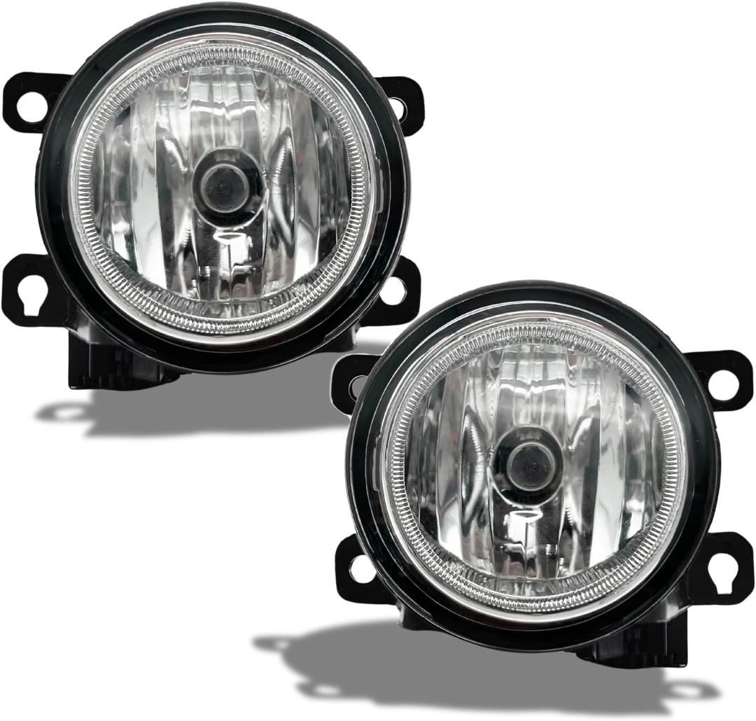 Fog Lights Compatible with Civic Sedan Fog Light Assembly 2013 2014 2015 2016 2017 2018 2019 2020 2021 Honda Civic 2015-2020 Fit 2019-2020 HRV