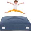 Amazon.com : Upgraded Crash Pad for Kids Sensory with Handle,Soft Foam Blocks - Crash Pads for Autistic Children Indoor Jump Climb, Kids Autism Sensory Crash Mat with Anti-Slip Washable Cover (4FT x 4FT) : Sports & Outdoors