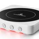 Mug Warmer - 36W Coffee Mug Warmer for Desk with Temperature Display, 2-12Hrs Auto Shut Off, Smart Candle Warmer - Ideal Coffee Gifts Accessories Keep Beverages Coffee Warmer (White)