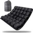 Sodurue Travel Cushion Airplane Seat,Airplane Seat Cushion for Long Flights,Press Type Air Inflatable Wheelchair Seat Cushion for Car,Office,Stadium,Ergonomic Comfort Support,Heavy Duty (36 Air Bag)
