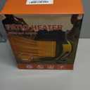 Space Heaters for Indoor Use, 1500W PTC Electric Heater with 90°Adjustable Angle, Fast Safety Heat, Small Portable Heater for Office Home (Yellow