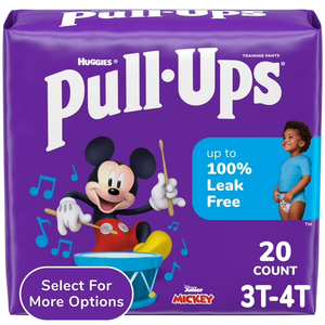 Pull-Ups Boys' Potty Training Pants, 3T-4T (32-40 lbs), 80 Count 