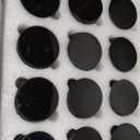 2oz Amber Glass Jars with Lids - 48 Pack Cosmetic Containers for Travel, Cream & Lotion