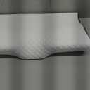 Derila Cervical Queen Size Pillow for Sleeping - Support Pillow for Side, Back, Stomach Sleepers - Contour Best Bed Pillows for Sleeping (1 Pillow | White)