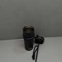 24oz Stainless Steel Insulated Water Bottle Wtih Straw And Lid,Travel Coffee Tumbler For Cold 6H Hot 12H,Insulated Tumblers For Men Women Coffee Cup Used For Travel School Daily Sports (Black)