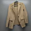 PRETTYGARDEN 2025 Blazers for Women Business Casual Long Sleeve Lapel Open Front Suit Jacket Work Blazer with Pockets (Small, Beige Apricot)