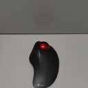 SANWA Bluetooth 5.1 + 2.4 G Wireless Ergonomic Trackball Mouse, Finger Control Roller Ball Mouse, 3 Device Switch, Silent Programmable Buttons, 1000/1600/2400 DPl, Compatible with PC, Windows, MacOS