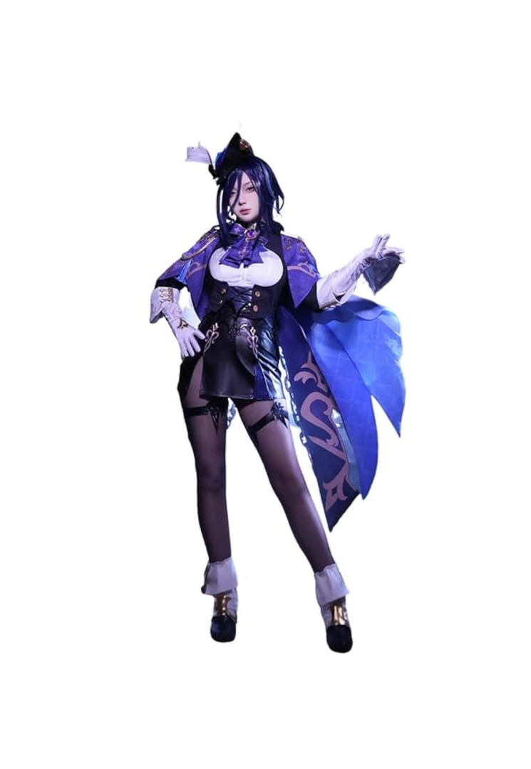 KIRA KIRA Clorinde Cosplay Costumes Doki R Game Genshin Impact Fontaine Clorinde Cosplay Costume Outfit for Halloween XXL