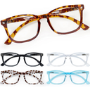 CCVOO Reading Glasses for Women/Men, Eyeglasses, Blue Light Readers for Women/Men, Computer Eye Glasses, Cheaters, +1.5