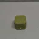 Velvet Ring Box - Octagon Engagement Ring Box with Hinged Lid for Proposal Engagement Wedding, Proposal Ring Case Jewelry Box with Gold Lace, Green