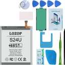 for S24 Ultra Battery Replacement Kits for Samsung Galaxy S24 Ultra SM-G928U/U1/N/B/W and Other All G928 Models with Repair Tools Kit and User Manual