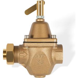 1/2 in Bronze Tubular High Capacity Boiler Feed Water Pressure Regulator, Replacement for Watts 1156F, B1156F, S1156F