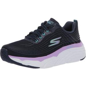 Skechers Women's Max Cushioning Elite (11, Navy/Lavender)