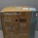 Sweetcrispy Office Computer Desk Chair, Ergonomic High-Back Mesh Rolling Work Chairs with Wheels and Adjustable Headrests, Comfortable Lumbar Support, Comfy Flip-up Arms for Home,Bedroom,Study, Black