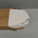 2 Pack Small Woven Basket with Gift Bags and Ribbons, Empty Decorative Gift Chest Box, Cute Baby Gift Basket for Nursery, Cotton Rope Room Shelf Storage Basket with Handles, All 12"x 8"x 5",White