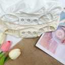 2Pcs Baby Girl Romper for Fathers Day, Daddys Girl & Mommys World Outfit, Bodysuit Short Sleeve Infant for 0-24 Months (Multicolor)