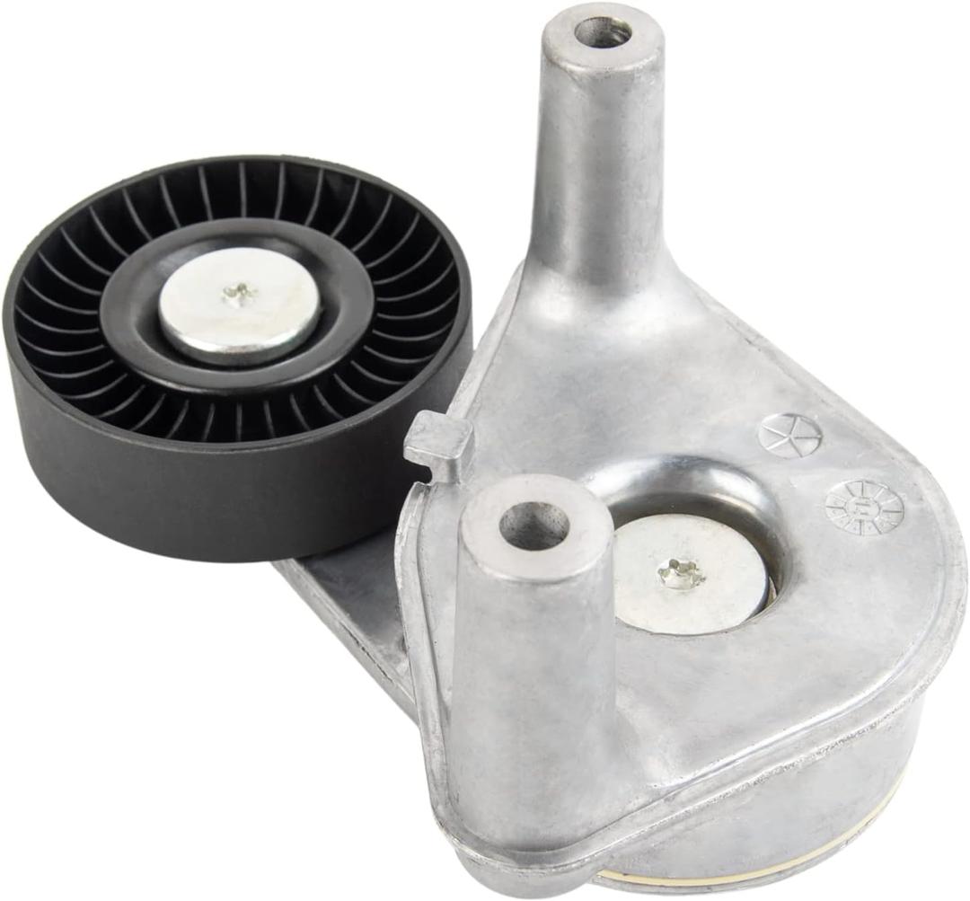 PHILTOP Belt Tensioner Assembly with Pulley for Sportage 2005-2010, Optima 2001-2006, Tucson 2005-2009, Sonata 1999-2005, Santa Fe, Tiburon, Timing Belt OE # 2528137120