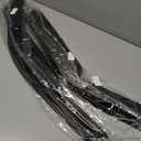 4PC Rain Guards for 09-18 Ram 1500 Crew Mega Cab Window Visors for 2010-2025 Ram 2500 3500 Deflectors Sun Shades Vent Tape On Out Channel w/ 4 Full-Size Doors