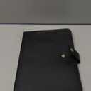 SKLENICE PU Leather Composition Notebook Cover 9 3/4 X 7 1/2 in With Composition Book 100 Sheets Vintage Rustic Distressed PU Leather Journal Notebook Cover Portfolio For School Office Home (Black)