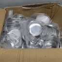 200 Sets Button Maker Supplies, 58mm / 2.28 inch Button Supplies Buttons Parts, (Approx. 2.25 inch) Metal Blank Badge Parts with Blank Paper for Buttons Maker Machine Pin Maker Press