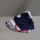Fruit of the Loom Women's Eversoft Cotton Underwear Multipacks, Tag Free & Breathable, (10, Hi Cut - Navy/White/Pink)