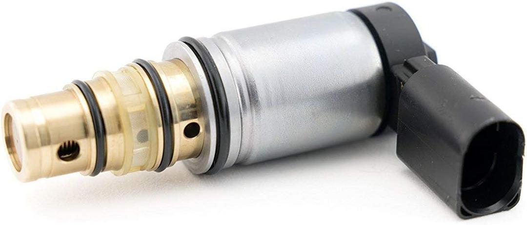 AC Compressor Control Solenoid Valve Compatible with Volkswagen, Audi models with Sanden PXE16 PXE14 1K0820803E - VW GTI, Golf, Passat, Tiguan, Jetta TDI, A3 - Pressure Valve