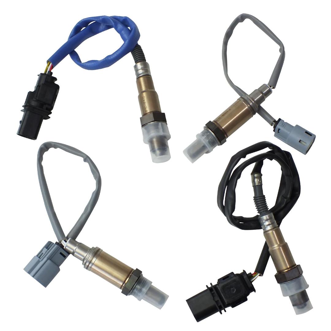 4PCS Oxygen O2 Sensor 4PCS Fit for 2011-2014 F150 5.0L 6.2L OE 234-5113 234-5076 234-4494 Upstream Downstream (Ford F-150)