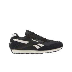 Reebok Women's Glide Low Sneaker, Washed Black/Black/Vintage Chalk, Size 8.5