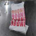 Boone Personalized Name I Love Boone T-Shirt, Size S