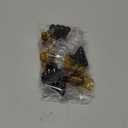 Cobahom 12 Pack Small Hair Claw Clips 1.2 Inch Plastic Hair Clips for Thin Hair No-Slip Mini Hair Clips Hair Styling Accessories for Women and Girls, Black, Brown and White