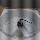 MeiShiDeng 17.7" Semi Flush Mount Ceiling Light,3-Light Gold Fixture
