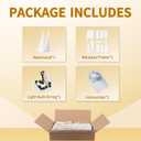 imprsv Marquee Light Up Letters, 4FT Mosaic Letters with Light for Baby Shower Graduation Party Decor, Large B for Engagement Wedding Party Decorations (Need to Assemble)