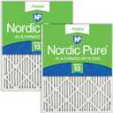 Nordic Pure 10x30x1 Pleated MERV 13 Air Filters 2 Pack