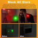 10 x Full Blackout Tape - 1.18in x 66ft - Blocks Light for Electronics, LED Indicators, Window Shading and Lamp Strips - Dimming Backlight Sheet - Shield Glare and Create Darkness - 100% Coverage.