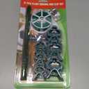 Plant Support and Binding Set, 31 Pieces, Garden Clips with Wire, Green Plant Vine Training Kit