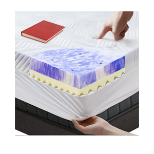 3 Inch Queen Memory Foam Mattress Topper, Ventilated Foam Topper with Cooling Cover, Mattress Pad with 18'' Deep Pocket, White
 1 sustainability feature
