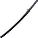 Japanese Katana Sword - Polypropylene Black Blade with Saya, Samurai Training Sword for Cosplay, 40.1 inches