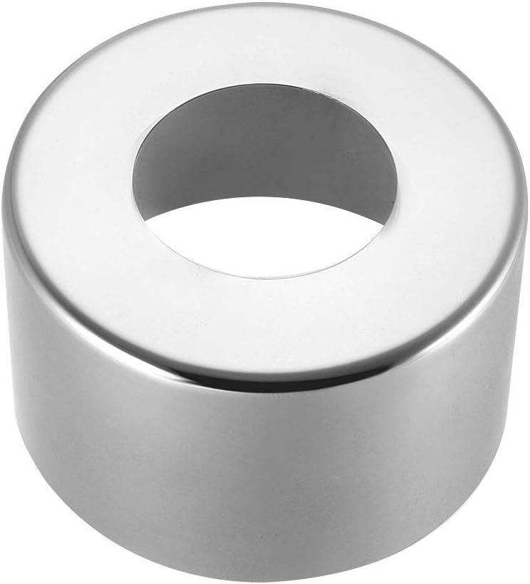 uxcell Round Escutcheon Plate 66x40mm Stainless Steel Polishing for 33mm Diameter Pipe