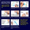 ZEYAR Jumbo Paint Marker Pens, Water Based Acrylic, 15mm Felt Tip, Waterproof and Permanent ink, Great on Plastic, Posters, Stone, Metal, Glass and more (2 White & 1 Black)