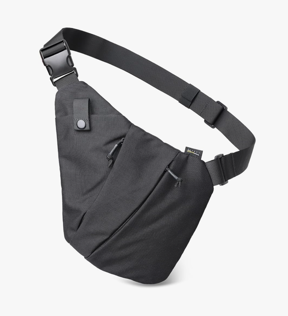 WYNEX Tactical Crossbody Sling Bag,Concealed Carry Bag for Men Women,Anti Theft Crossbody Bags, CCW Bags EDC Carry