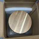 kitchentoolz Extra Large Mason Jar - 1 Gallon Glass Wide Mouth Jar with Airtight Wooden Lid, Food Storage Container with Measurement Markings For Kitchen Pantry, Pickling, Cookies, Flour & Sugar