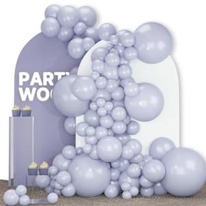 Pack of 3 PartyWoo Dusty Blue  and Pink Balloons 140pcs Different Sizes Pack of 18 12 10 5 Inch Slate Blue Boho Neutral Balloon Arch Kit for Baby Shower Graduation Cat Tornado Birthday Party Decorations Blue-F51