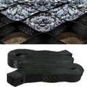 Sunnyglade 2" Thick Ground Grid 40x4 FT, Gravel Retainer 1880 LBS Per Sq ft, Geo Grid Driveway Stabilization for DIY Patio Walkway Driving RV Parking Slopes and Garden (Black)